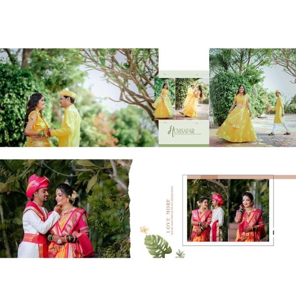 50 Premium Wedding Album Layouts – Luxury PSD Collection