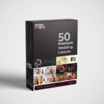 50 Premium Wedding Album Layouts – Luxury PSD Collection