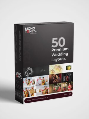 50 Premium Wedding Album Layouts – Luxury PSD Collection