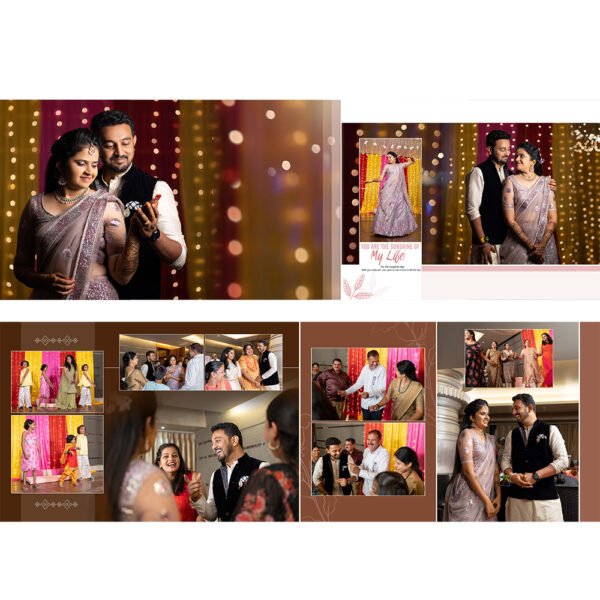 70 Minimal Wedding Album PSD Pack
