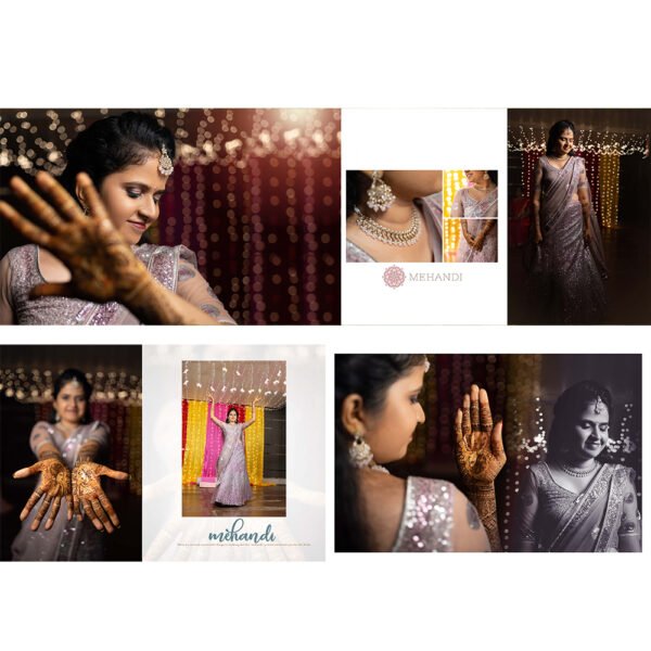 70 Minimal Wedding Album PSD Pack