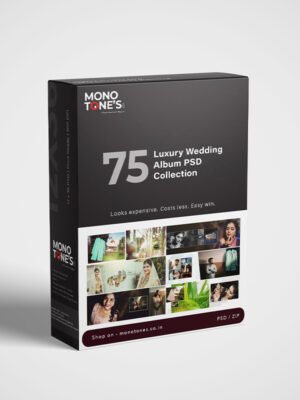 75 Luxury Wedding Album PSD Collection