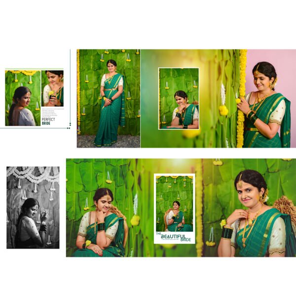70 Minimal Wedding Album PSD Pack
