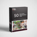 50 Best-Seller Wedding Album PSDs