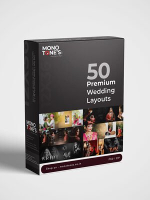 50 Premium Wedding Layouts – Pro Album PSD Pack